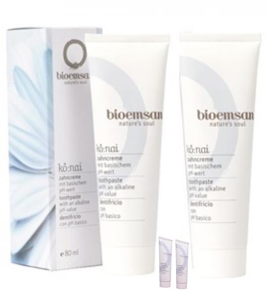Bioemsan Zahncreme 160ml + 2 Proben je 5ml